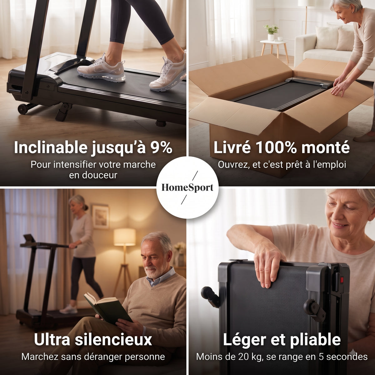 Tapis de marche et course - StepEasy