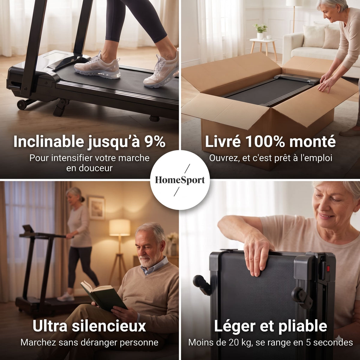 Tapis de marche et course - StepEasy