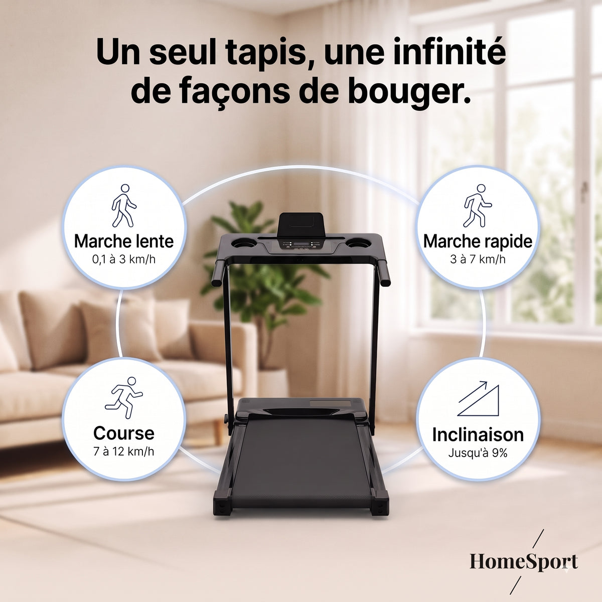 Tapis de marche et course - StepEasy